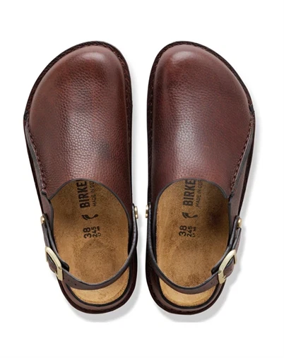 Birkenstock - Lutry Premium Leather Sandal - Roast